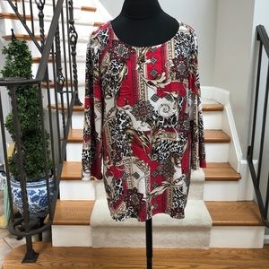 ❤️❤️J&M COLLECTION TUNIC LENGTH TOP❤️❤️